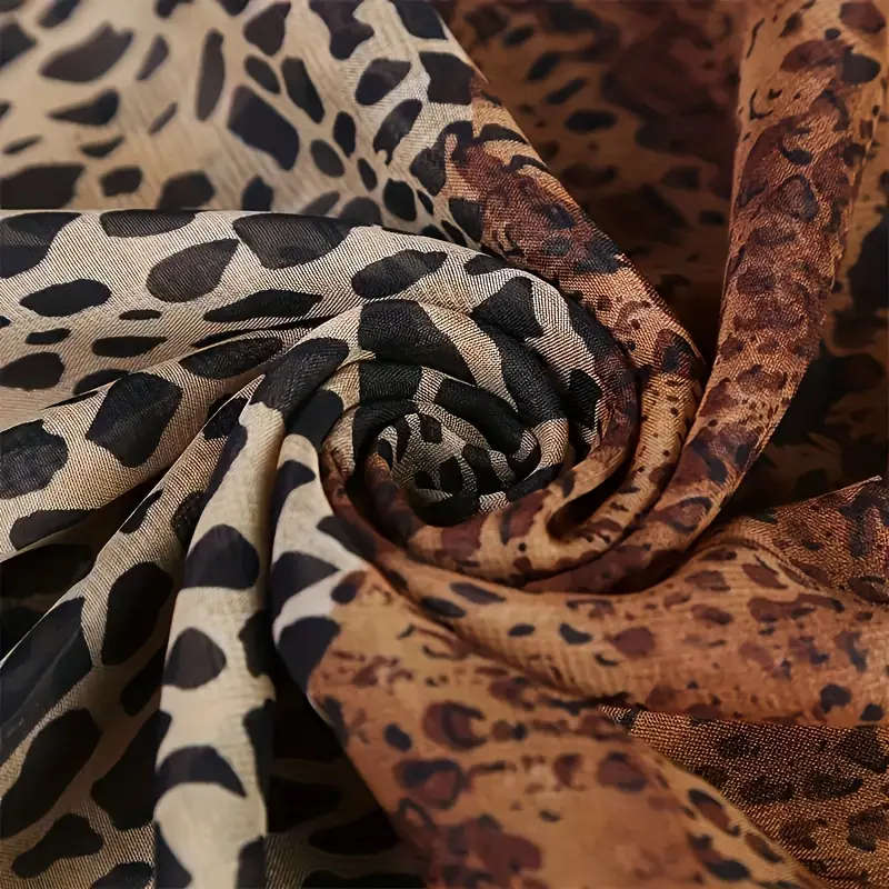 Bohemian Style Women'S Long Printed Scarf