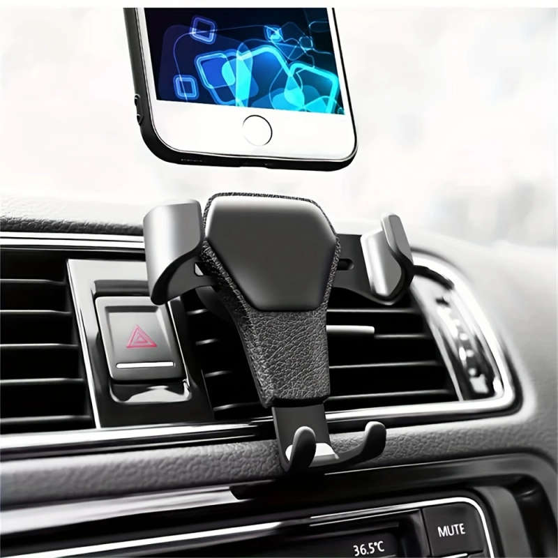 1pc 360° Swivel Car Mount Universal Compatibility for 13.97cm to 18.29cm Smartphones PC Material Fit