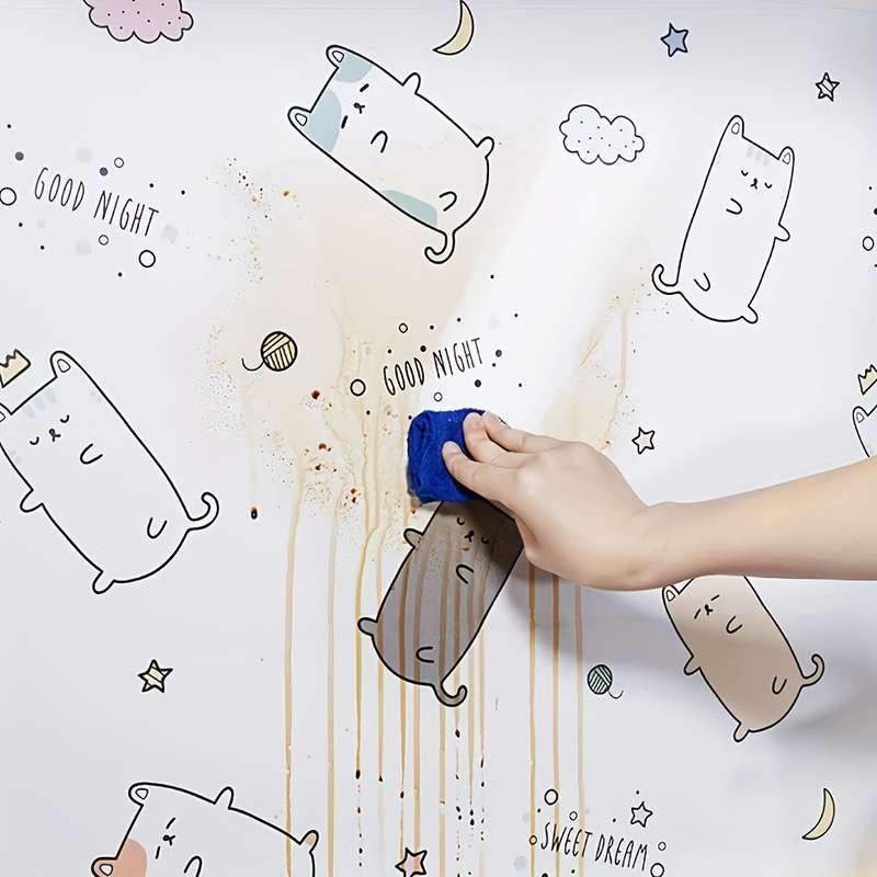 1PC Wall StickersColorSWEET DREAM59.99X1000.0cm