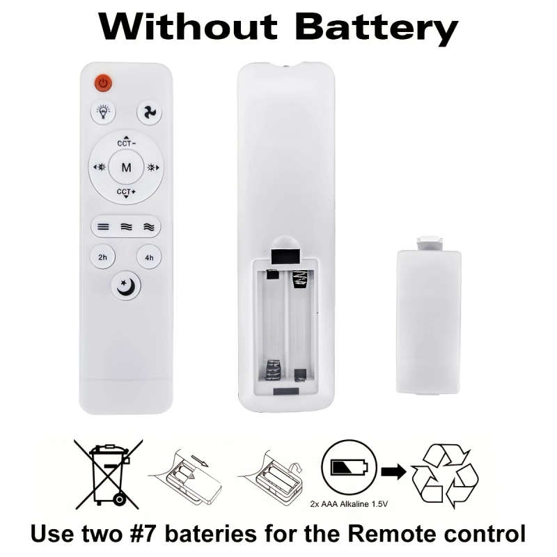 LED Smart Ceiling Fan Light