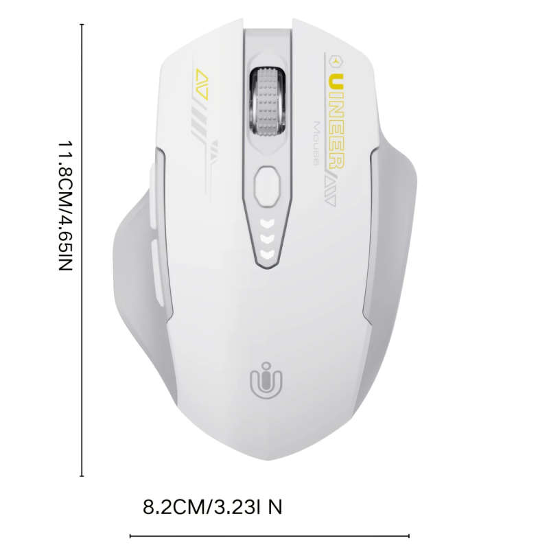Rechargeable Ergonomic Wireless Mouse