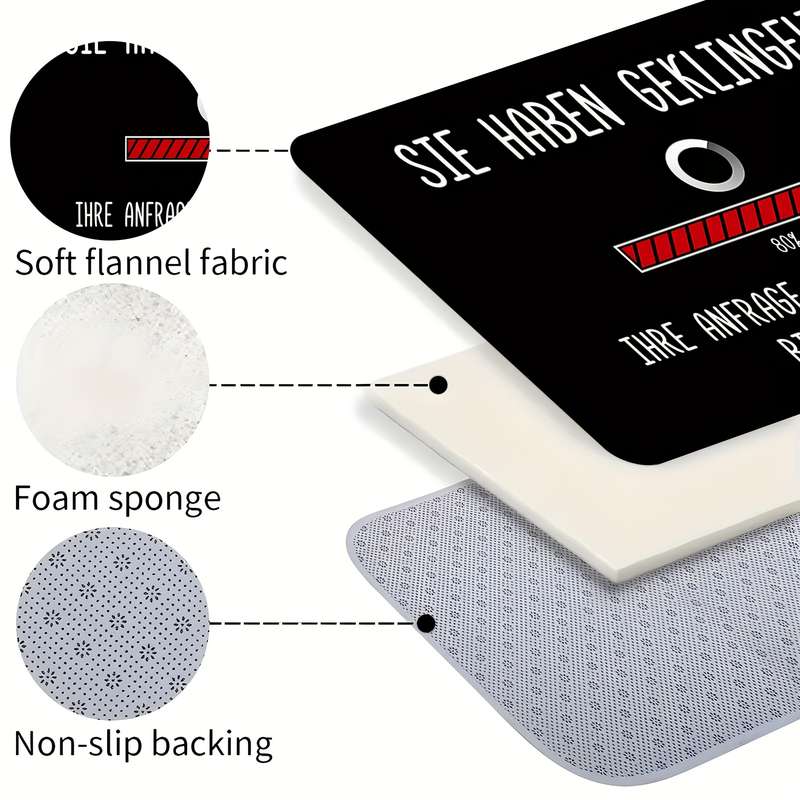 1Pc 15.7x23.6inch 40x60cm Floor Mat