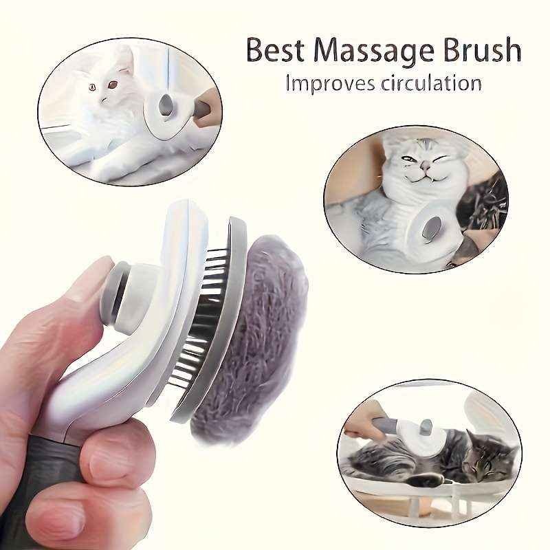 1pc Grey Pet Comb