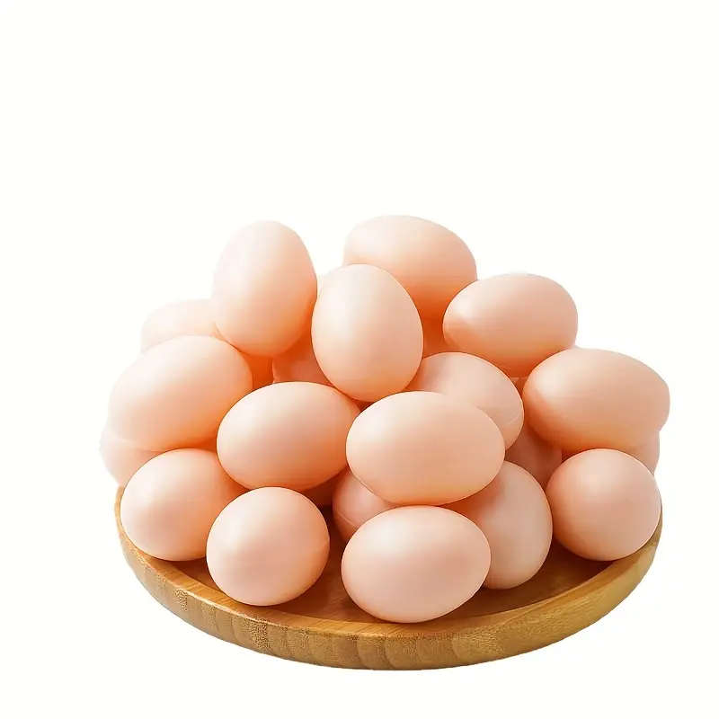 8 Artificial Brown Eggs