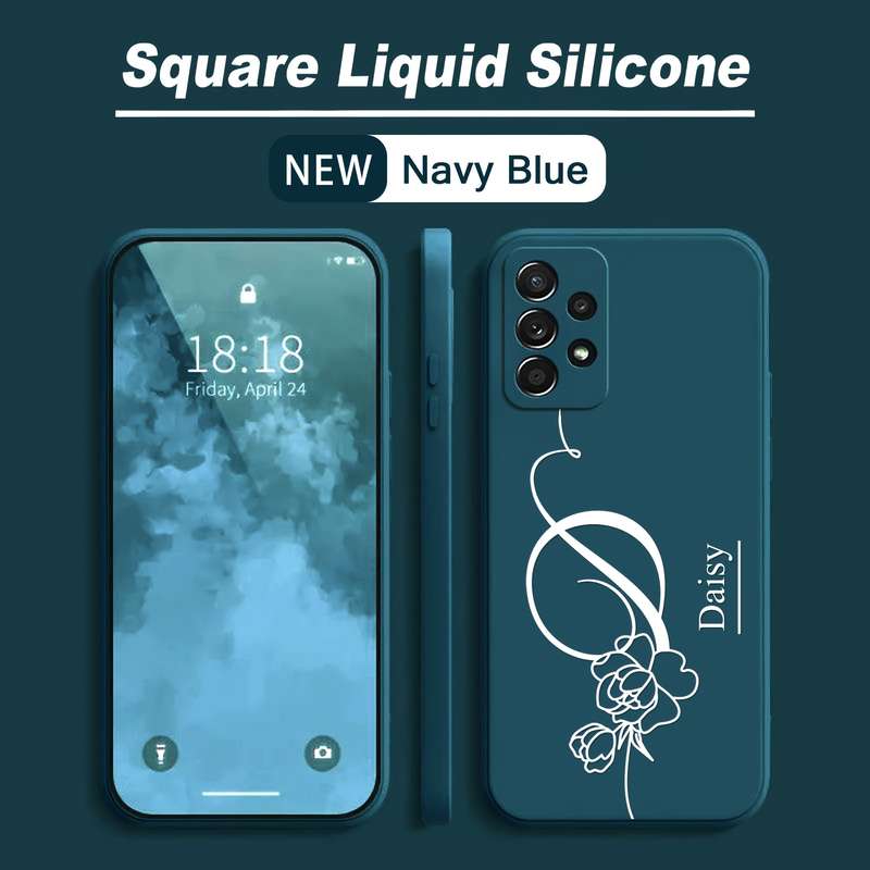 1pc Red For Samsung Galaxy A52 Phone Cases