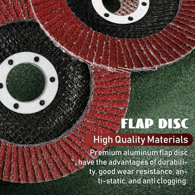10 Pcs 4" Abrasive Grinding Discs