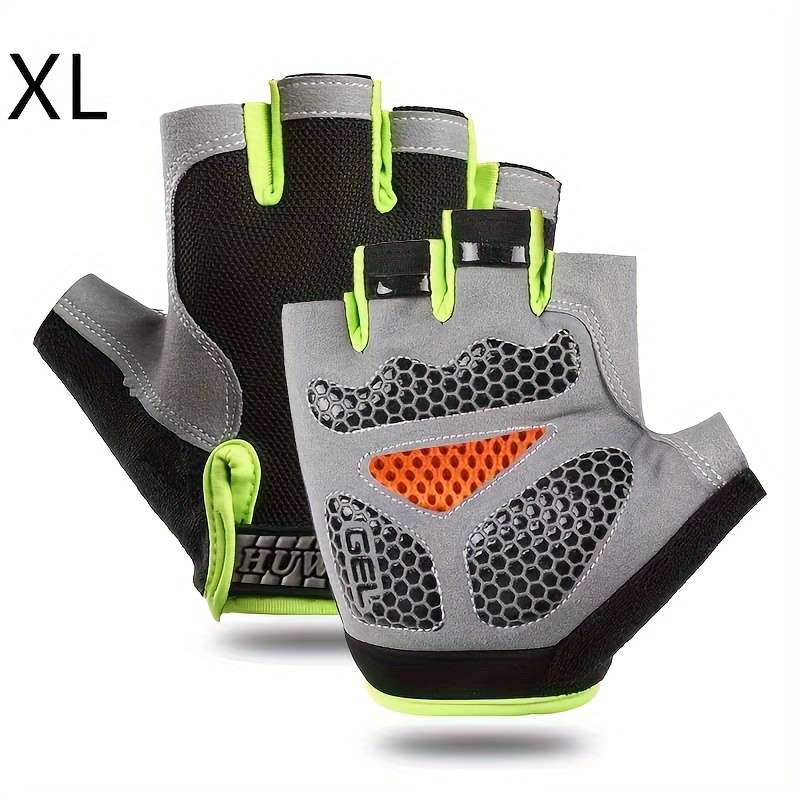 1 Pair Green Size XL Outdoor Sports Gloves