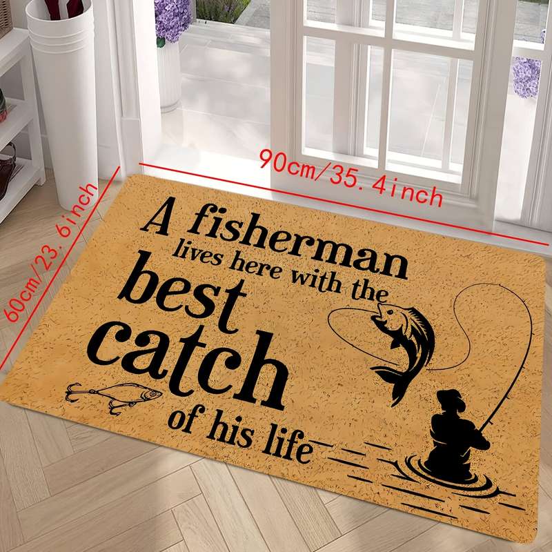 1Pc 15.75x23.62inch 40x60cm Floor Mat