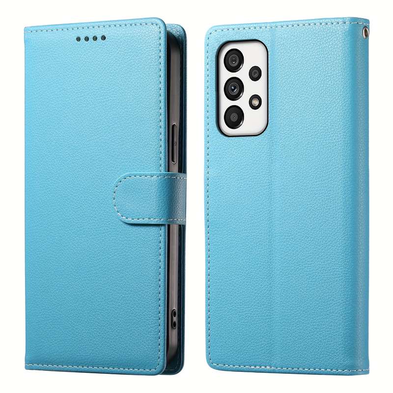 1pc Light Blue For Samsung Galaxy A73 5G Phone Cases