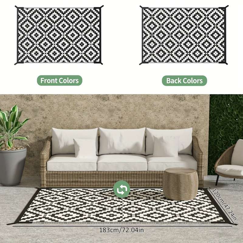 1Pc 1.2mx1.83m Floor Mat