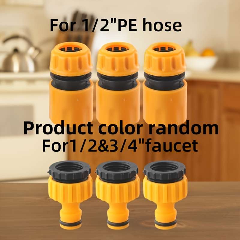 6Pcs Set Universal Hose Quick Connectors