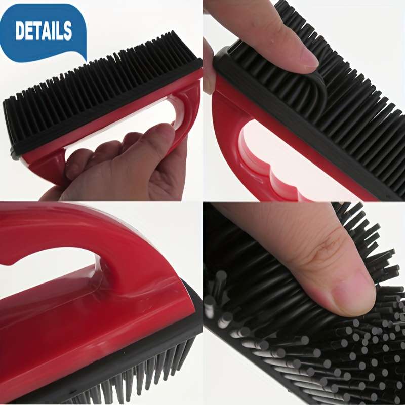 1pc Blue ABSAddTPR MaterialPet Comb