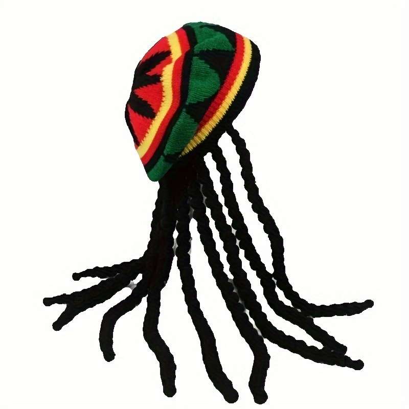 Hat Black Red Size One Size