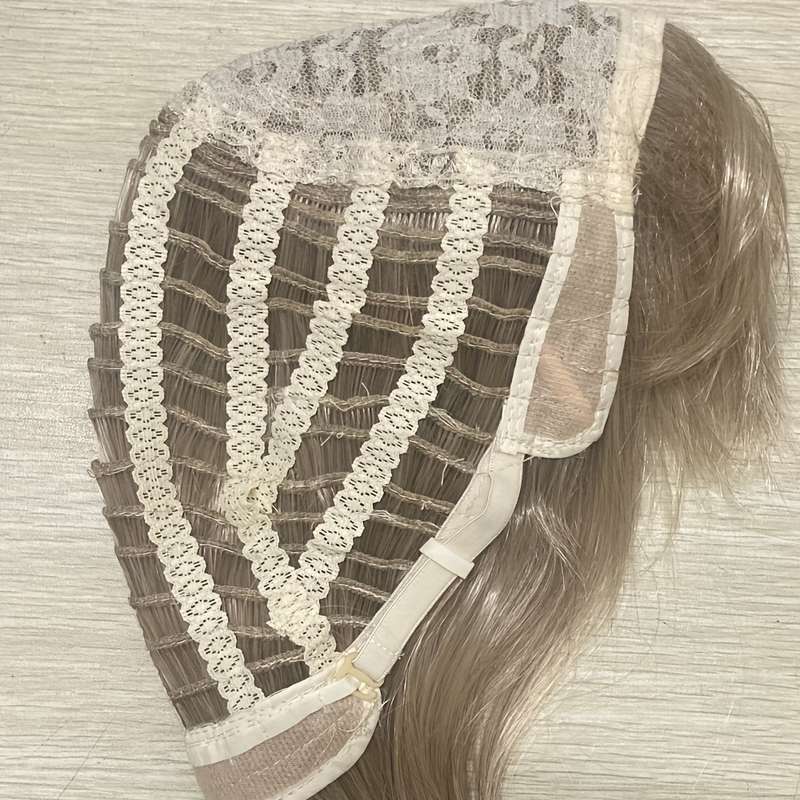 1Pc Blonde 35.56cm Fashion Design Wig