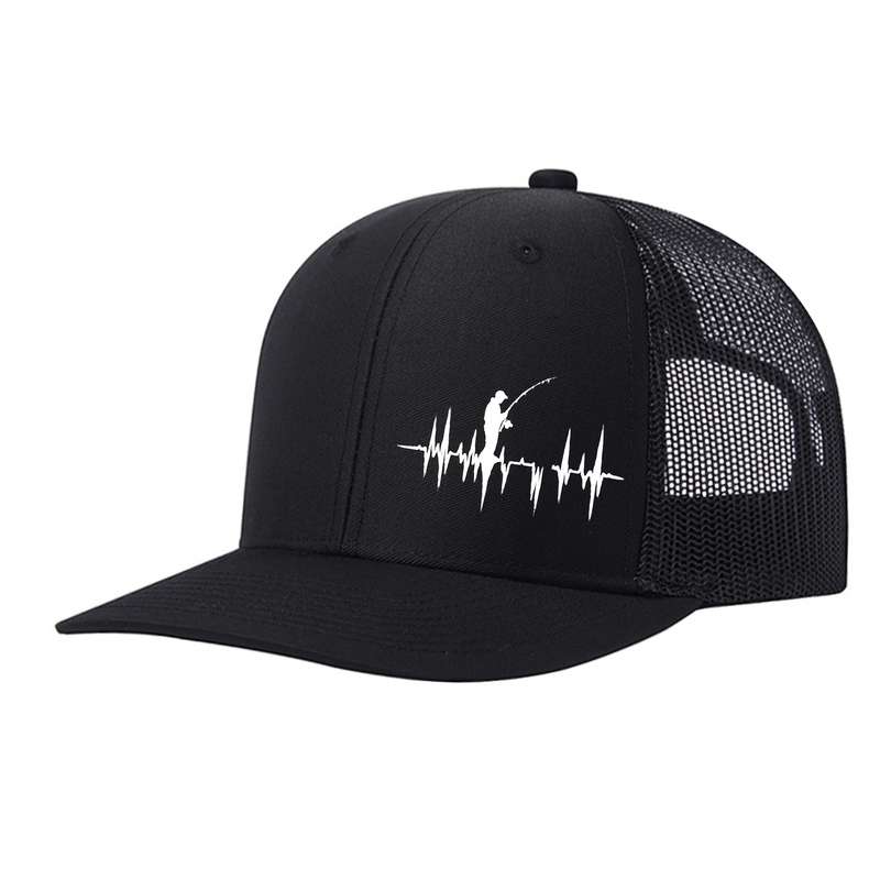 1pc A Stylish Baseball Cap Featuring a 3D Print of Outdoor Fishing Suitable for Both Men And Women