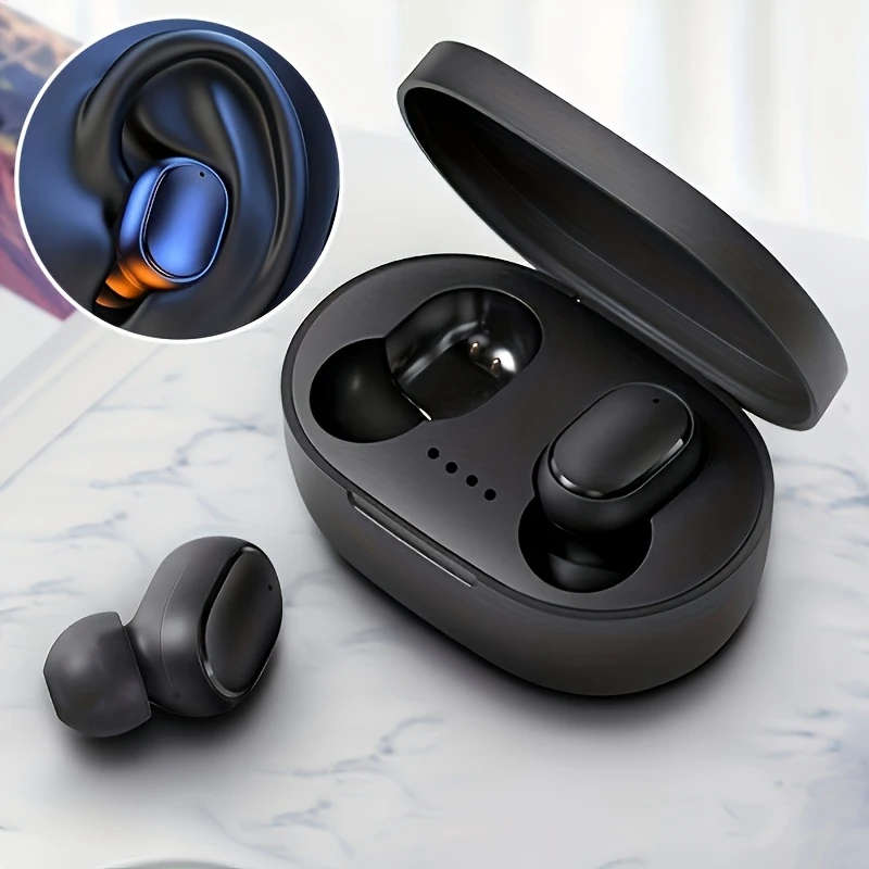 Wireless Earbuds with Long Battery Life Lightweight Portable Comfort Fit for Sports Commuting Daily