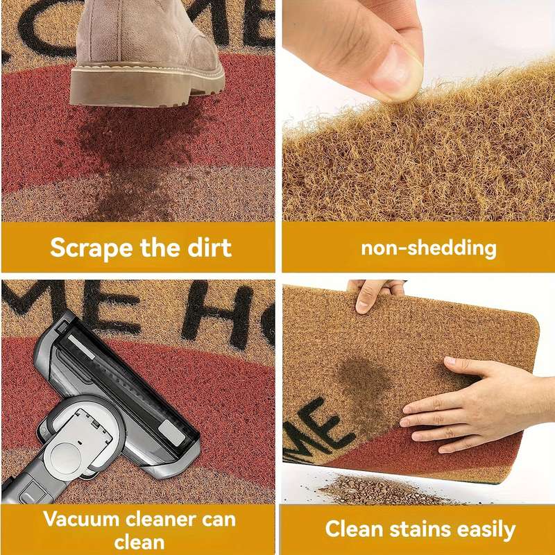 1Pc 17.7x29.5inch 45x75cm Floor Mat