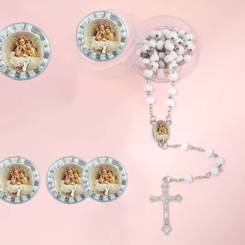 1 Piece Silvery White 12 Sets Jesus Theme Pendant