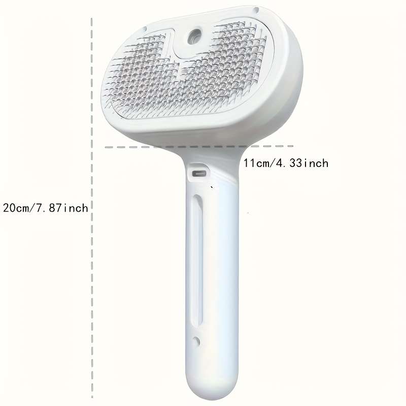 1pc White Pet Comb