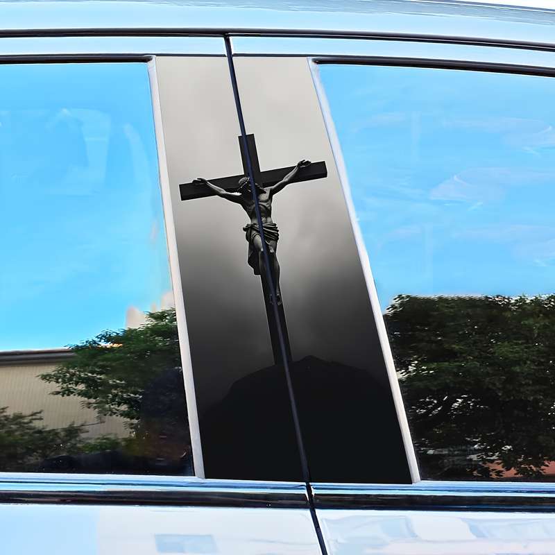 2pcs  25cm50cm Jesus Christian Themed Stickers