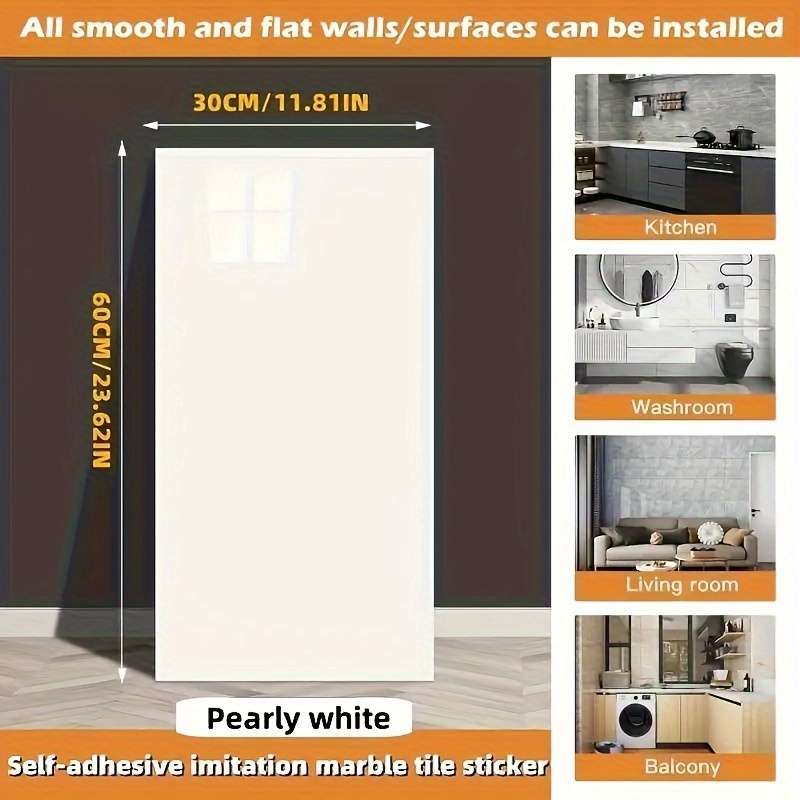 1PC Wall StickersPure White40 yuan