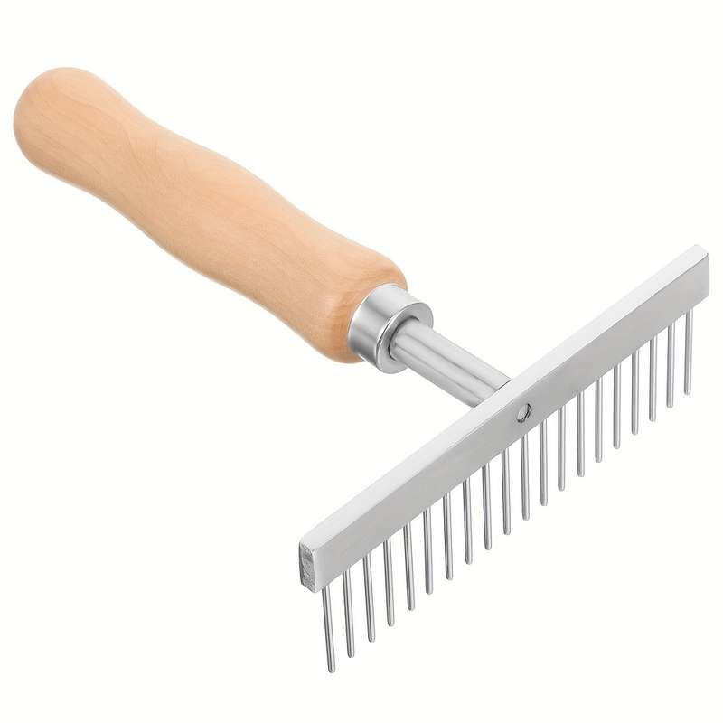 1pc Silvery Pet Comb