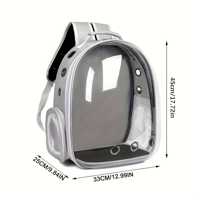 1pc Grey Pet Bag