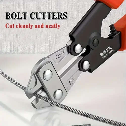 1pc Bolt Cutters Wire Cutting Pliers Wire Cutting Scissors 20.32cm Multi-functional Labor-saving Pli