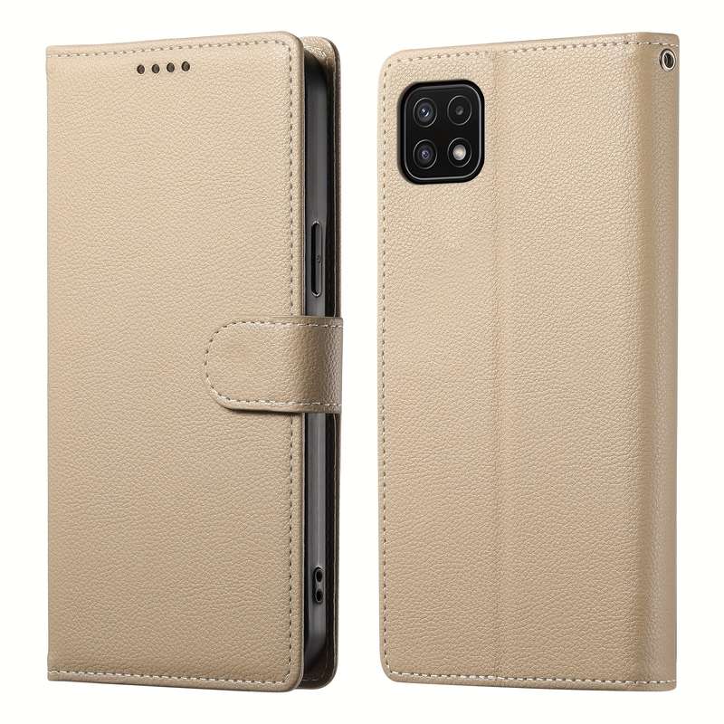 1pc Beige For Samsung Galaxy A22 5G Phone Cases