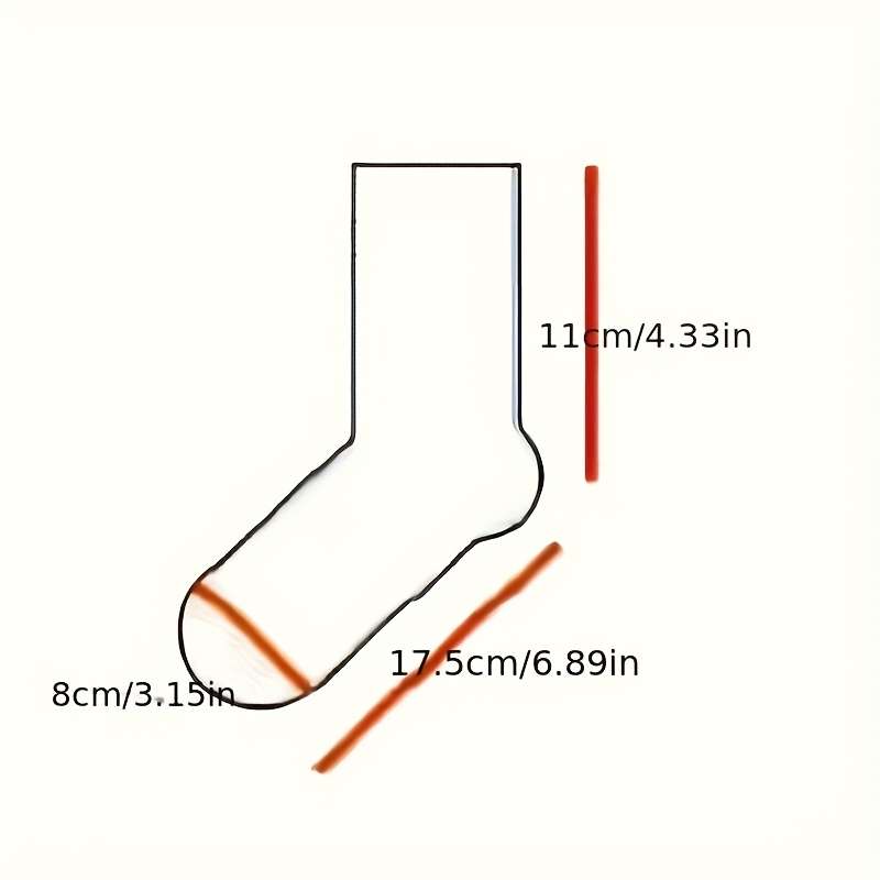 10 Pairs White One Size High Elastic Socks