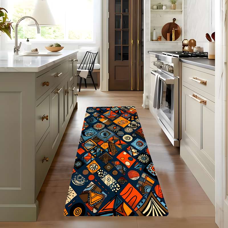 1Pc 17.7x59inch 45x150cm Floor Mat