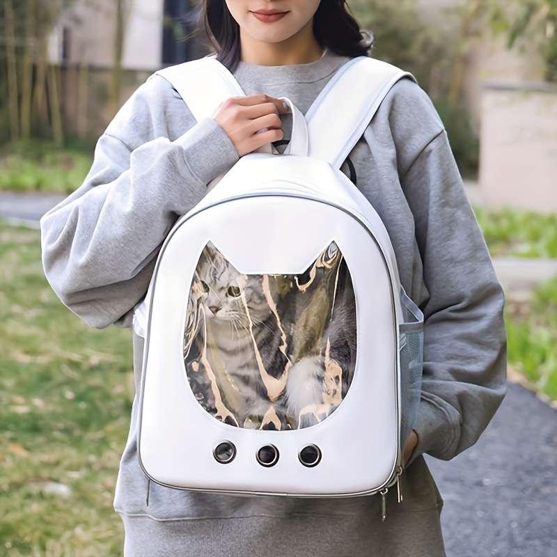 1pc Coffee colorCapacity Small Size Pet Bag