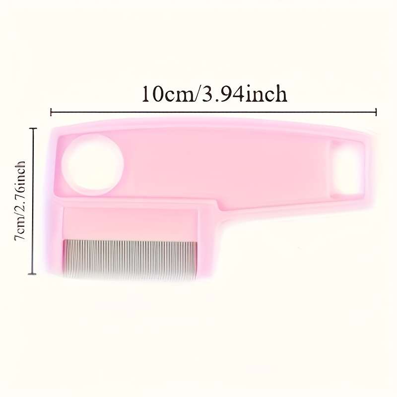 White opp packaging 1pc Pet Comb
