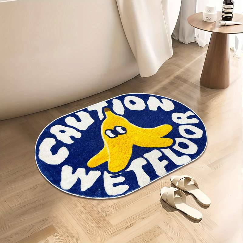 1Pc Blue 15.75x23.62inch 40x60cm Floor Mat