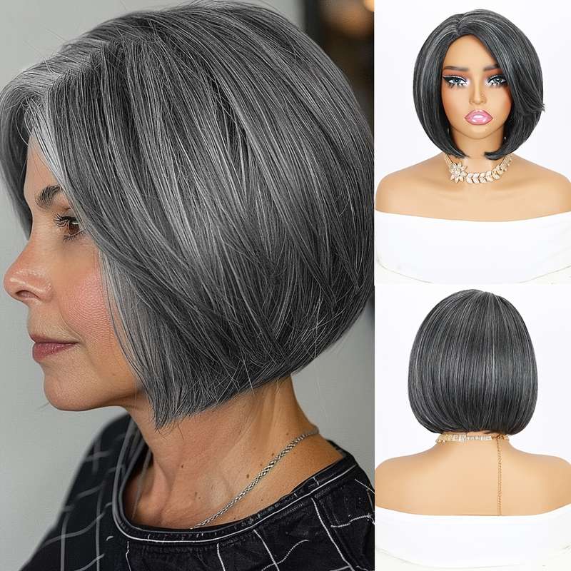 1Pc Color A 25.4cm Fashion Design Wig