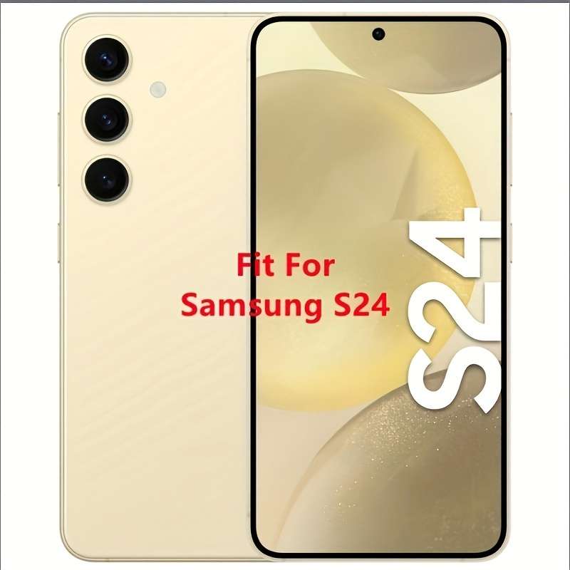 1pc Transparent For Samsung Galaxy S24 Phone Cases