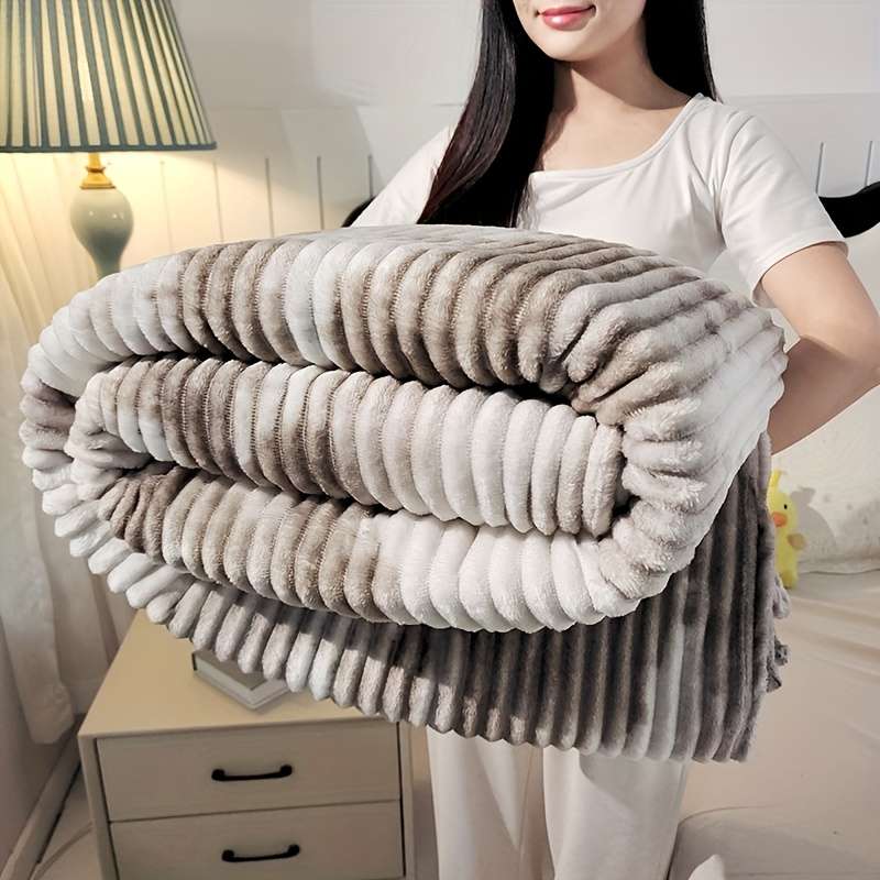 1ps Blanket Color Snowy Gray size 120x200