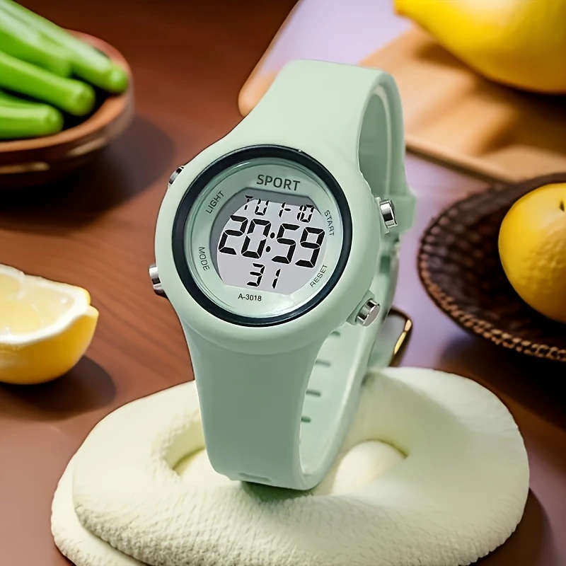 1pc Stylish Digital Watch with Ultra-HD Display Multifunctional Sports Casual Design for Students