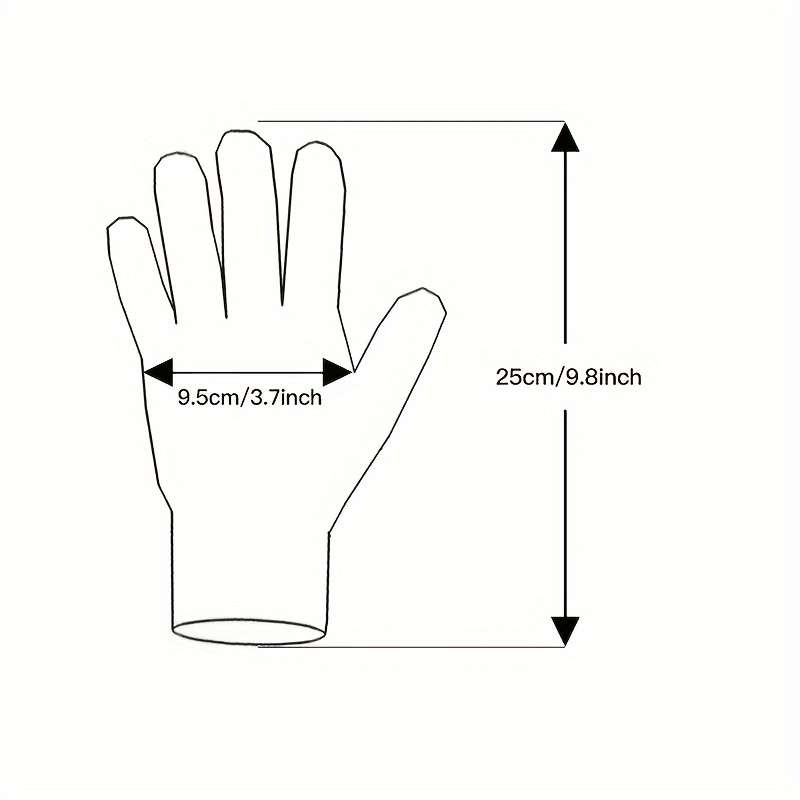 1 Pair Beige Color Touchscreen Winter Gloves