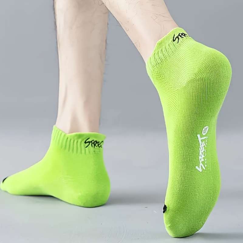 10 Pairs Mixed Colors One Size High Elastic Socks