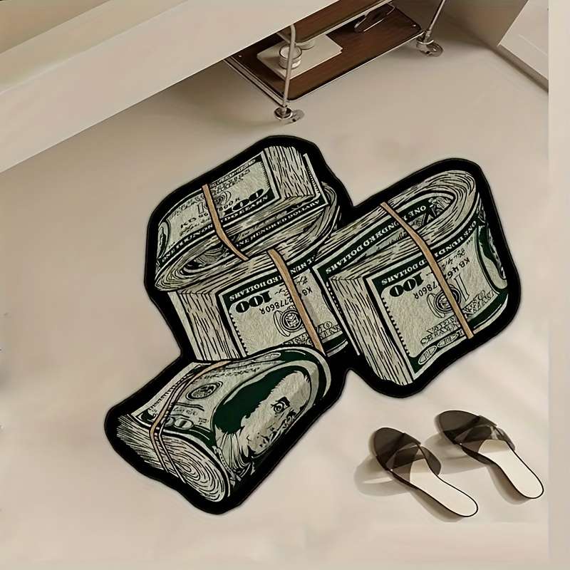 1Pc 37x57cm 14.58x22.44inch Pattern 2 Floor Mat