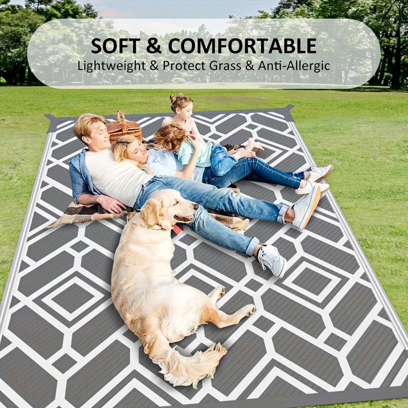 1Pc Grey 6X9FT 182x274cm Floor Mat