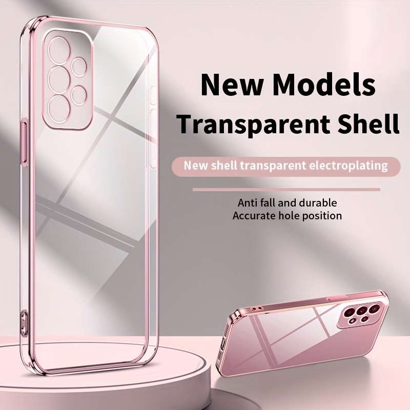 1pc Pink Color For Samsung Galaxy A23 Phone Cases