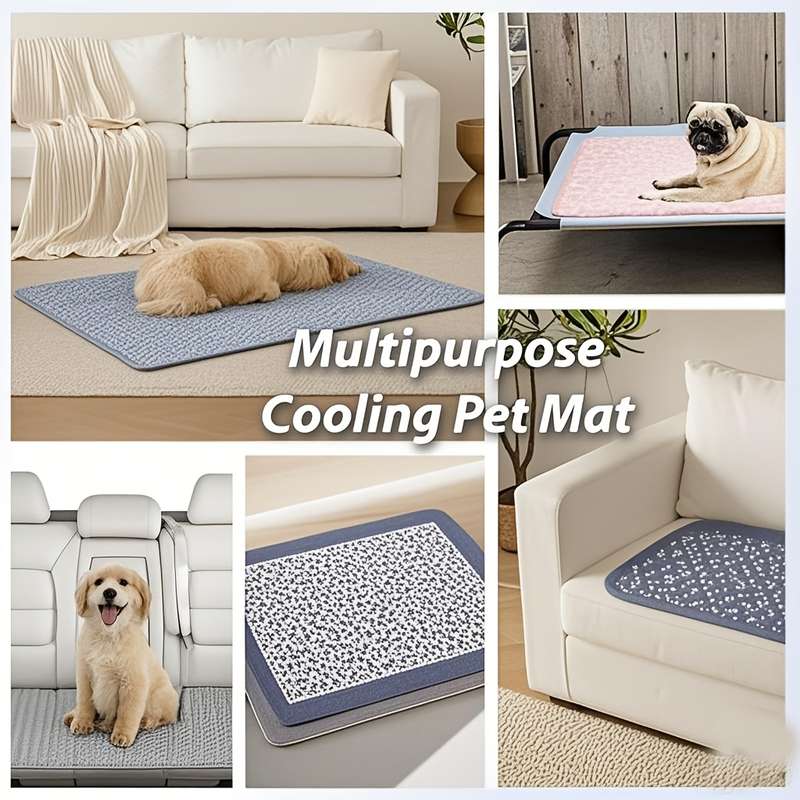 1piece Positive Gray Cooling Pad
