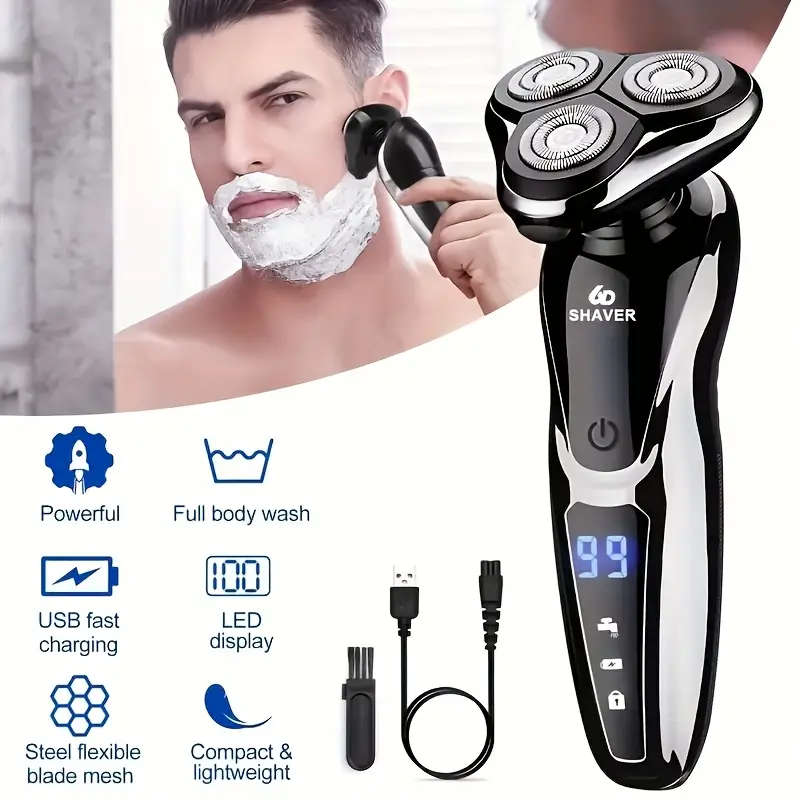 3-In-1 Electric Shaver