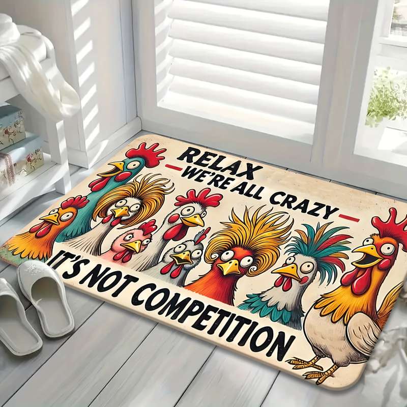 1Pc 15.7x23.6inch 40x60cm Floor Mat