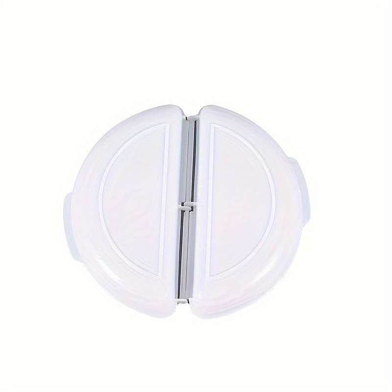 1pc Leak-Proof Microwave Egg Storage Container with Lid Portable Food Organizer for Camping