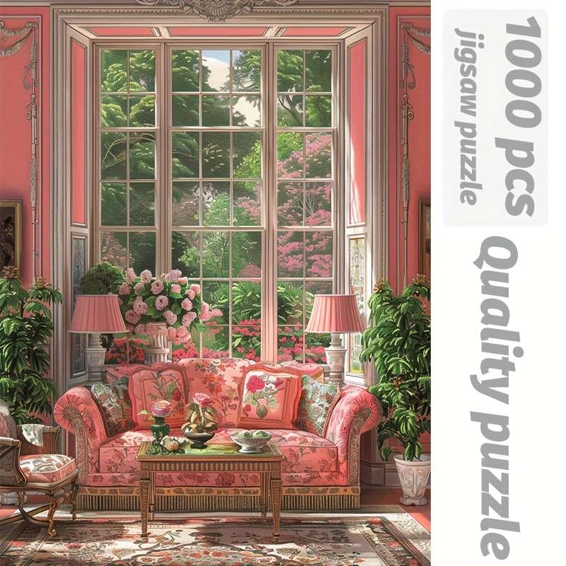 1001000pcs Adult Jigsaw Puzzle High-Quality Thick and Durable Mixed Color Cuboid