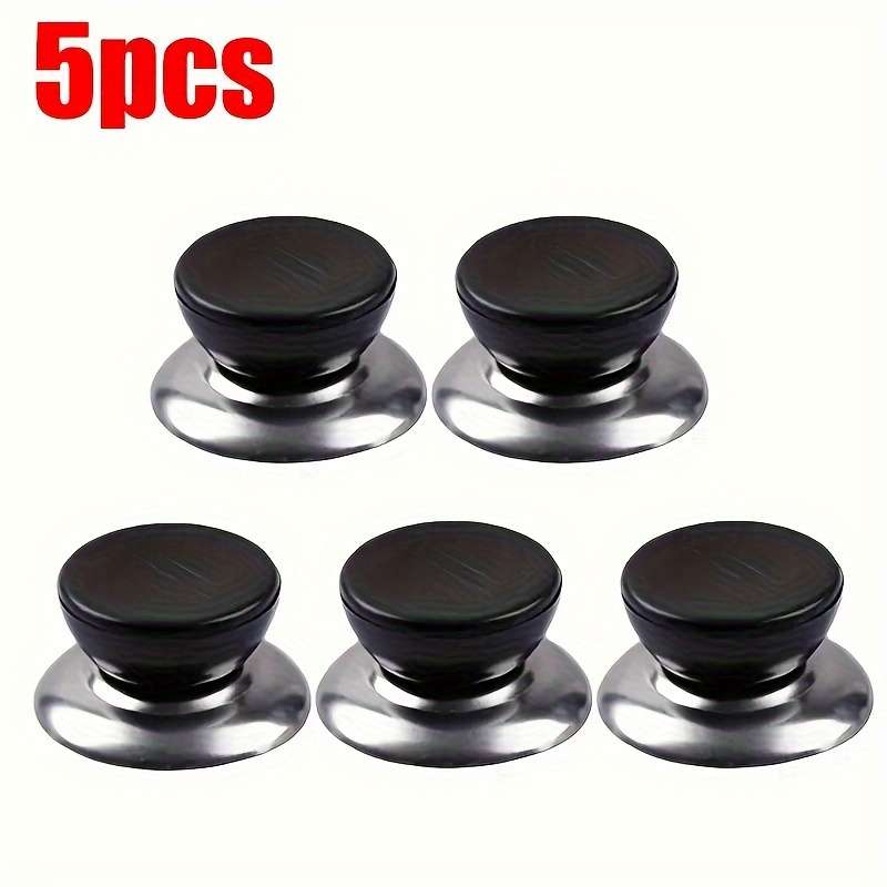 5pcs Stainless Steel Pot Lid Lifter Set Universal Pot Lid Handle Heat-Resistant Kitchen Gadg