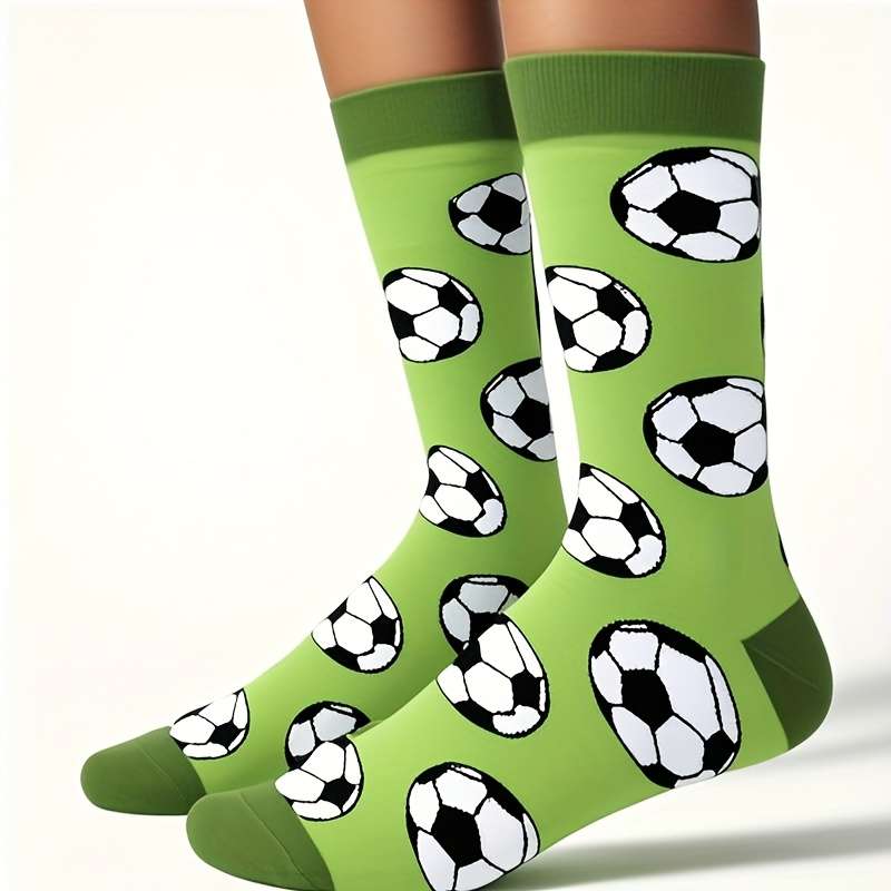 1 Pair Green One Size Socks